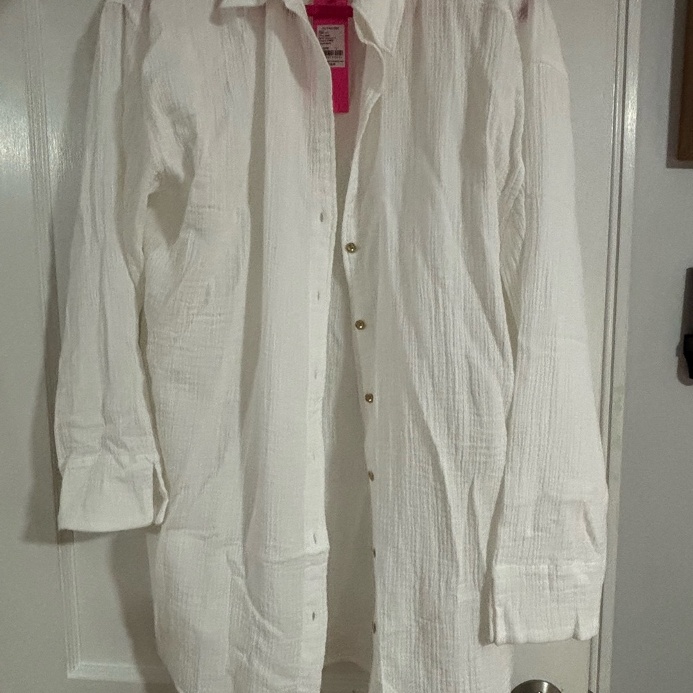 White Button-Up Shirt